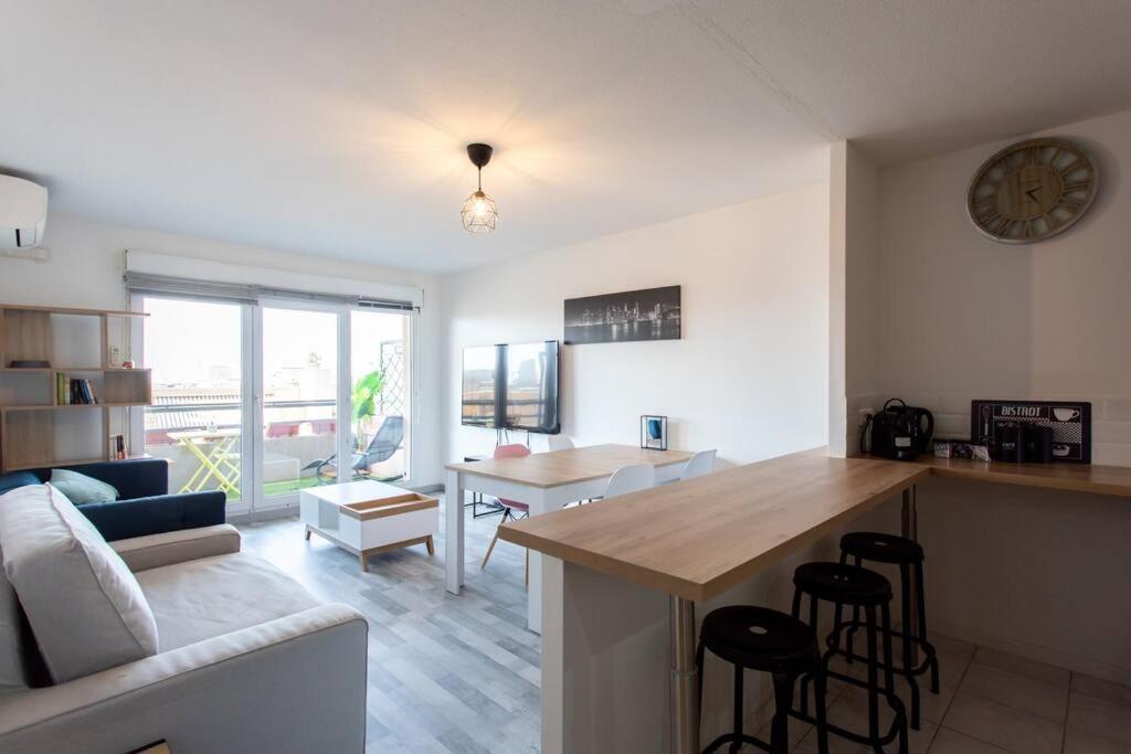 L41 Suite Paladium 8Pax 4Rooms Balcony Wifi Ac 니스 외부 사진